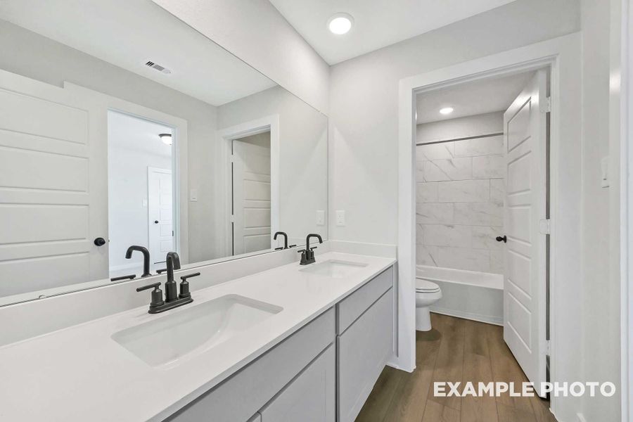Representative furnished interior of a home built from the The Sequoia by Davidson Homes LLC in Sundance Cove, Crosby (Image 20).