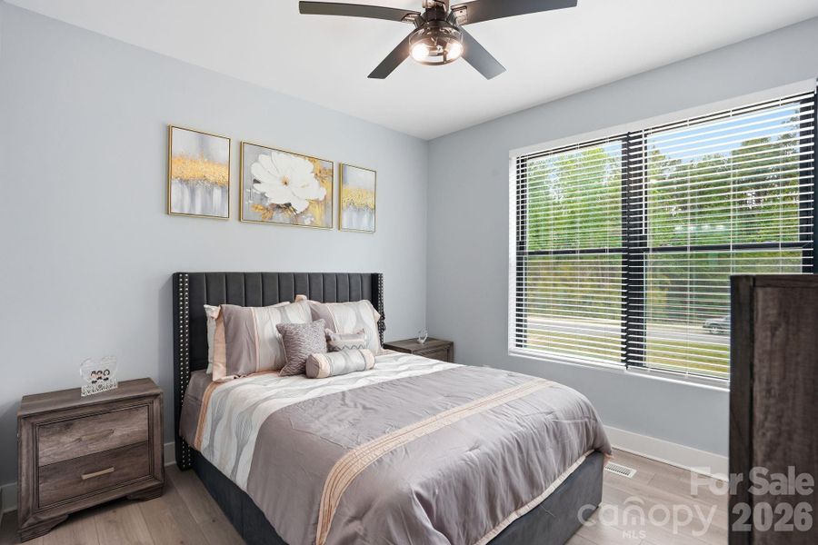 Furnished interior view inside a new home in , Charlotte (Image 39).