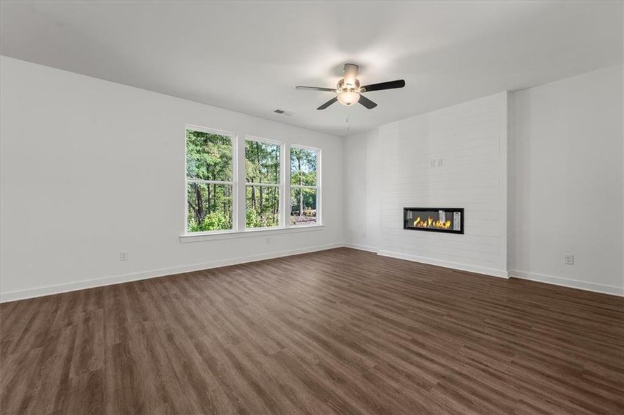 Spacious, unfurnished interior of a new home in Ellington Farms, Statham (Image 25). Spacious, unfurnished interior of a new home in Ellington Farms, Statham (Image 25).