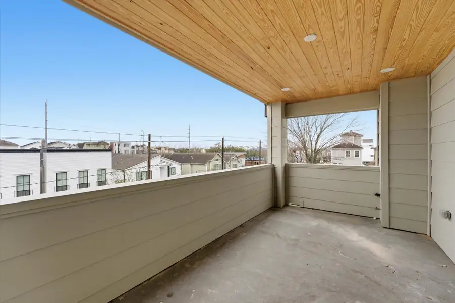 Rooftop deck is perfect for family gatherings and entertaining guests.