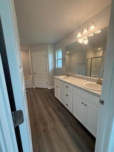 Furnished interior view inside a new home in Ashton View, Crestview (Image 6). Furnished interior view inside a new home in Ashton View, Crestview (Image 6).