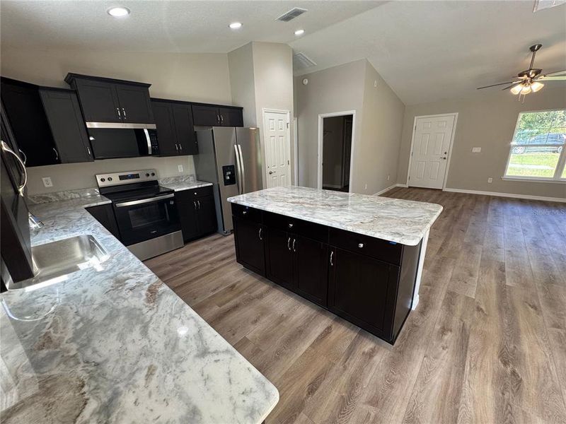 Furnished interior view inside a new home in , Dunnellon (Image 5).