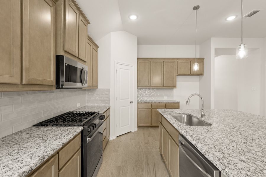 Furnished interior view inside a new home in Silo Mills, Joshua (Image 7).