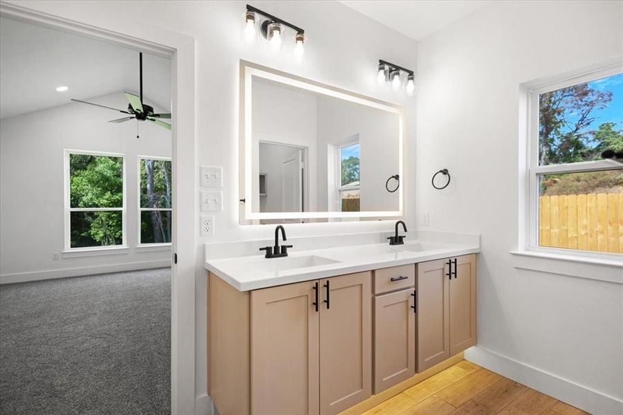 Furnished interior view inside a new home in , Lindale (Image 8).