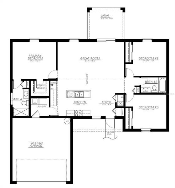 2D floor plan layout of this home in , Port Charlotte, FL (Image 4). 2D floor plan layout of this home in , Port Charlotte, FL (Image 4).