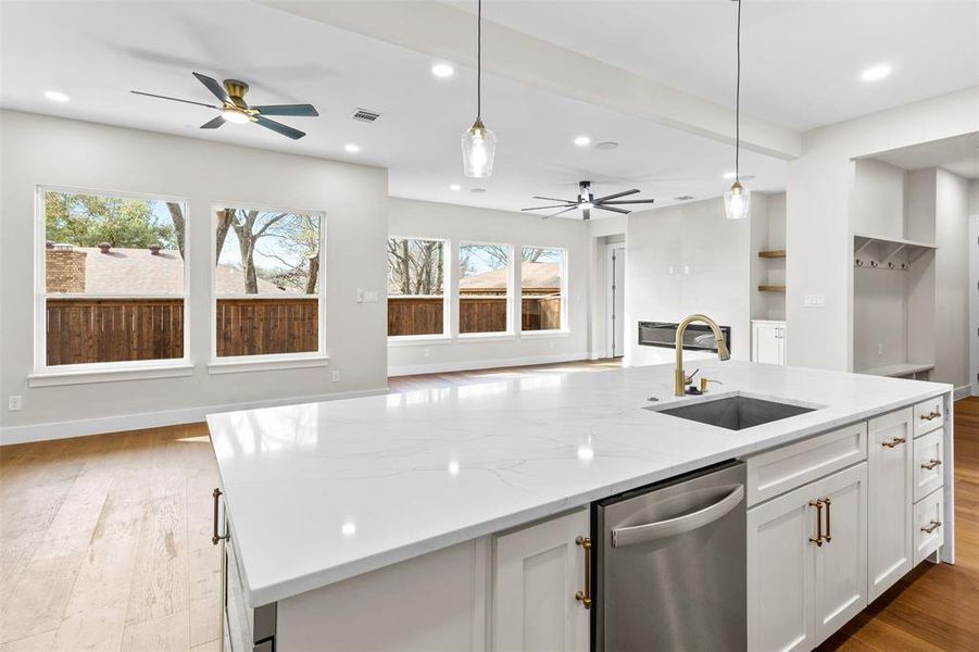 Furnished interior view inside a new home in , North Richland Hills (Image 8).