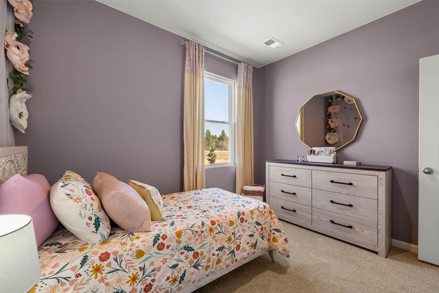 Representative furnished interior of a home built from the Calloway 3 by D.R. Horton in Byrd Village, Graniteville (Image 28).