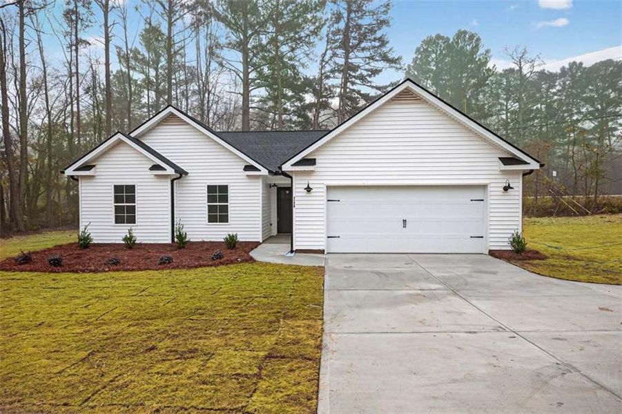Front exterior of a new home in , Athens, GA, highlighting curb appeal (Image 1).