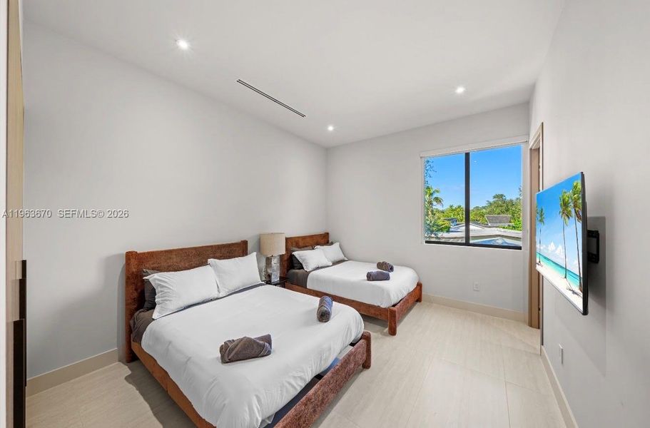 Furnished interior view inside a new home in , Miami (Image 6).
