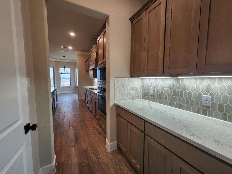 Furnished interior view inside a new home in Rocky Top, Krum (Image 11).