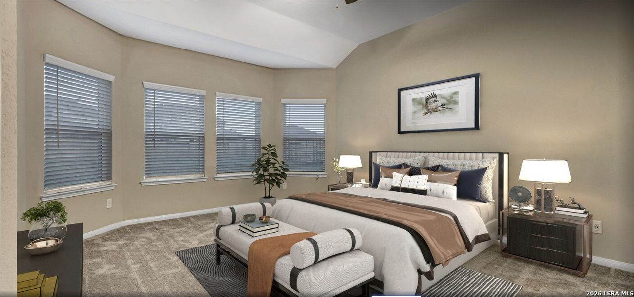 Furnished interior view inside a new home in , Cibolo (Image 4).