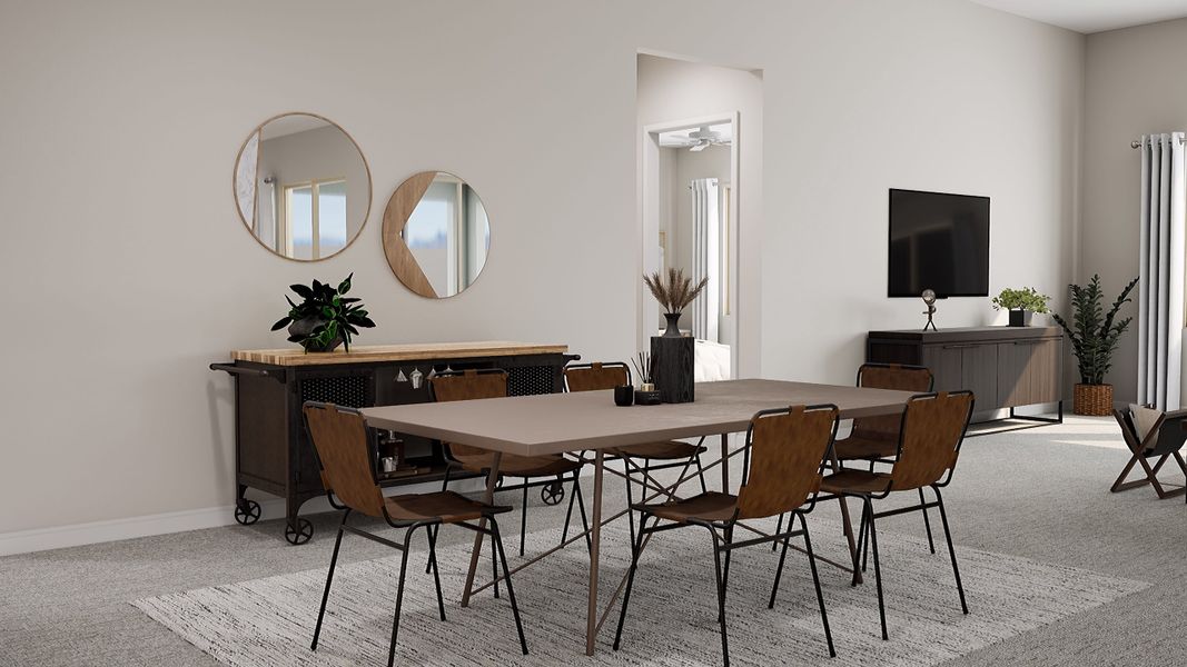 Furnished interior view inside a new home in Blossom Rock, Apache Junction (Image 6).