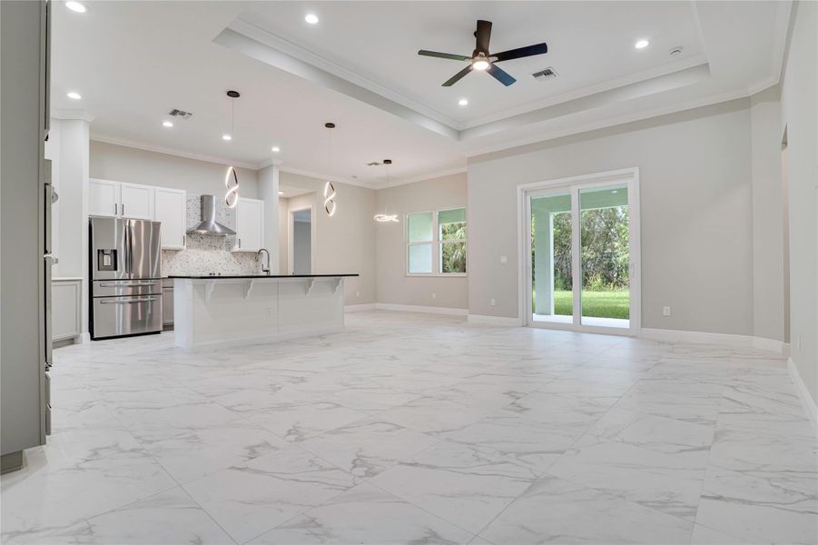 Spacious, unfurnished interior of a new home in , Sebastian (Image 6). Spacious, unfurnished interior of a new home in , Sebastian (Image 6).