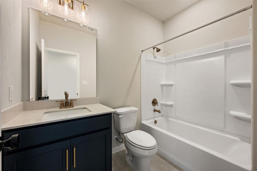 Furnished interior view inside a new home in Rolling Glen, Hutto (Image 6).