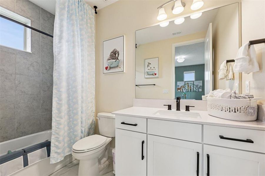 Furnished interior view inside a new home in , St. Cloud (Image 13).