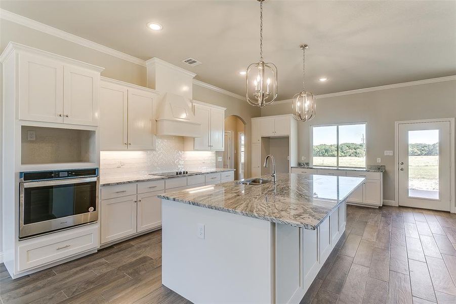 Furnished interior view inside a new home in , Springtown (Image 6).