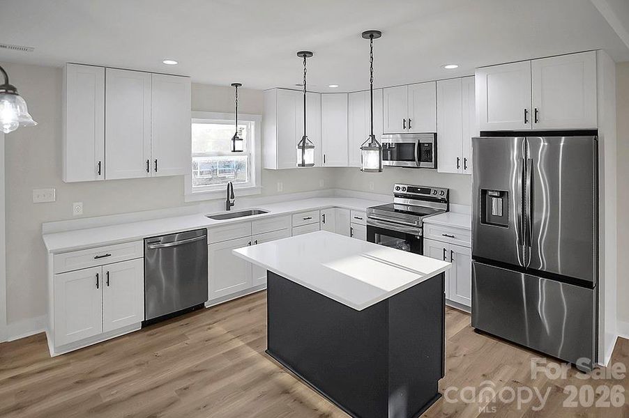 Furnished interior view inside a new home in , Shelby (Image 5). Furnished interior view inside a new home in , Shelby (Image 5).