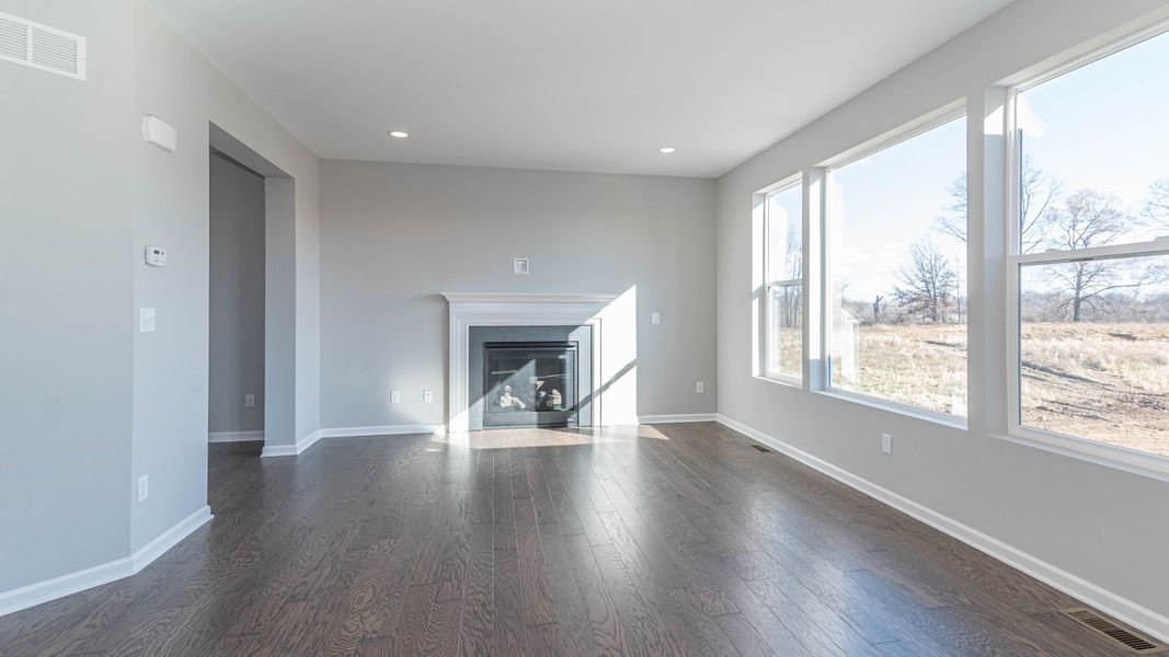 Representative unfurnished interior of a home built from the The Winslow by Norfolk Homes in Valleys, Jackson (Image 94).