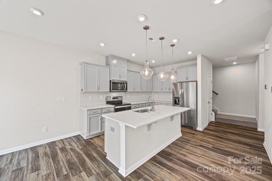Furnished interior view inside a new home in , Indian Land (Image 8).