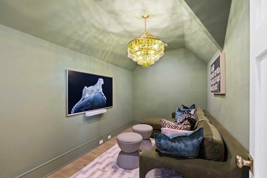 Furnished interior view inside a new home in , Charleston (Image 62).