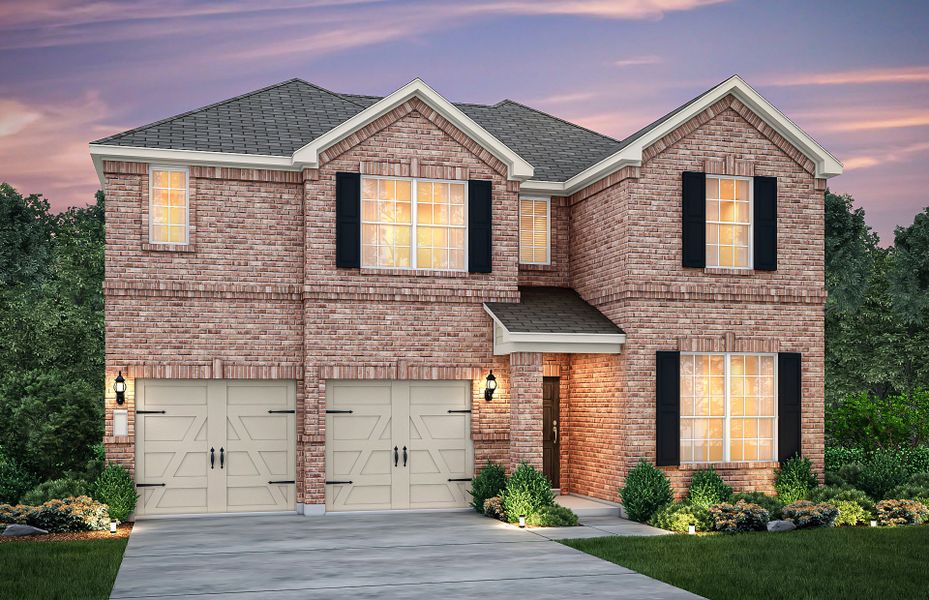 The San Marcos, a 2-story new construction home wi