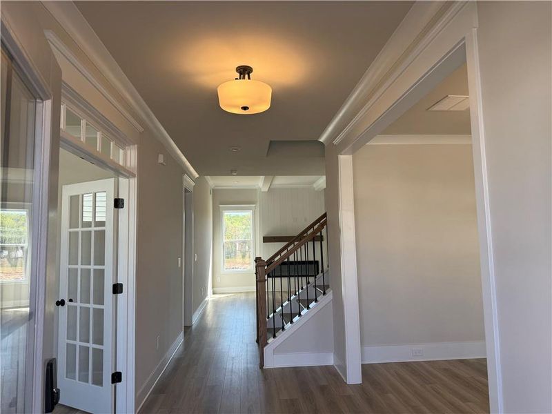 Spacious, unfurnished interior of a new home in Rosewood Lake Estates, Hoschton (Image 36). Spacious, unfurnished interior of a new home in Rosewood Lake Estates, Hoschton (Image 36).