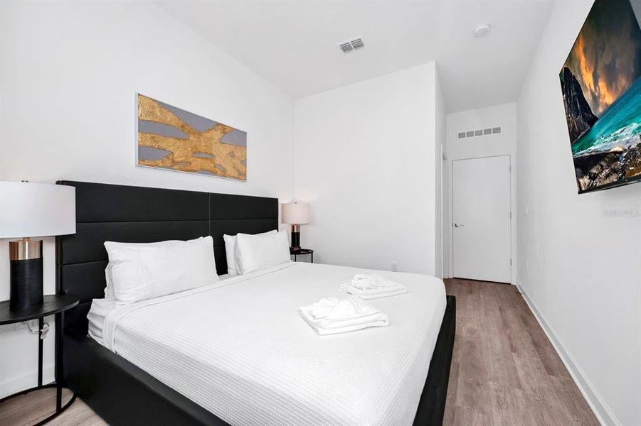 Furnished interior view inside a new home in , Davenport (Image 30).