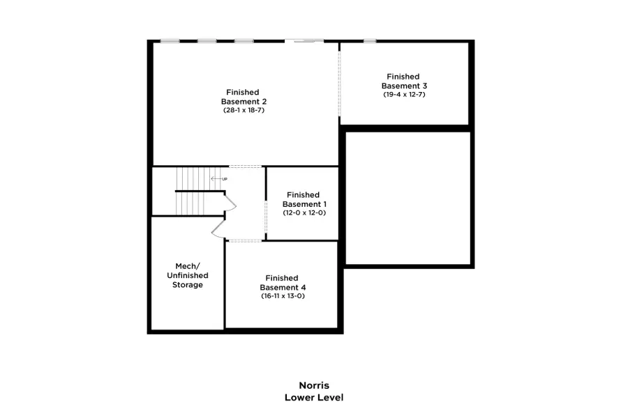 2D floor plan layout of this home in Lakeside Glen, York, SC (Image 7). 2D floor plan layout of this home in Lakeside Glen, York, SC (Image 7).