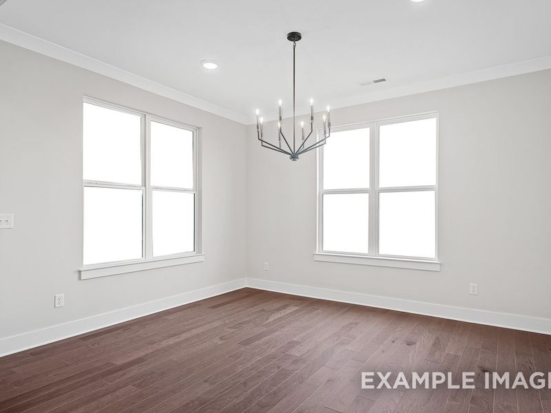 Representative unfurnished interior of a home built from the The Hathaway by Davidson Homes LLC in Shelton Square, Murfreesboro (Image 25).
