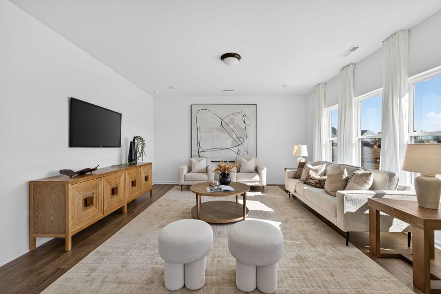 Furnished interior view inside a new home in Benson Village, Benson (Image 12).