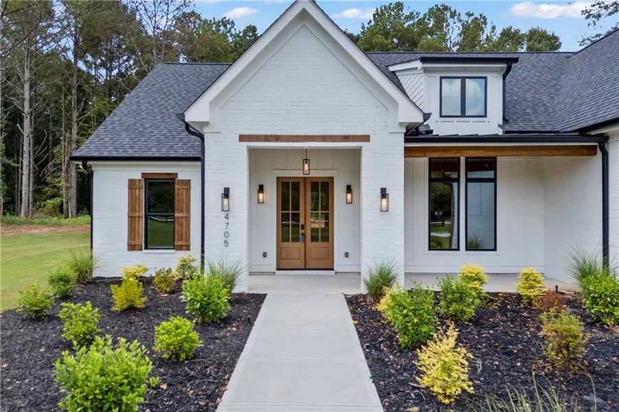 Exterior details and patio area of a home in , Covington (Image 35).