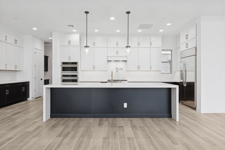 Furnished interior view inside a new home in Suelo at Legado West, Queen Creek (Image 6).