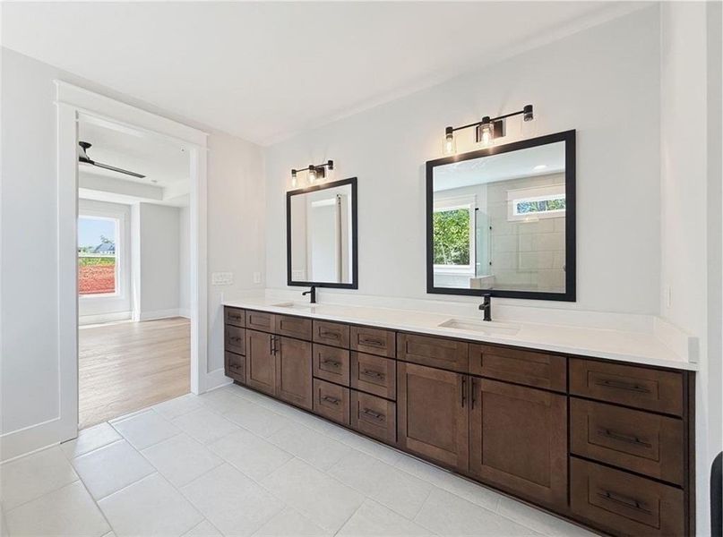 Furnished interior view inside a new home in , Rydal (Image 24).