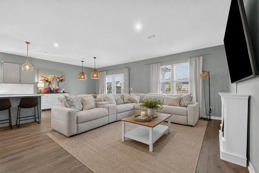 Furnished interior view inside a new home in Sanctuary Cove at Cane Bay, Summerville (Image 13).
