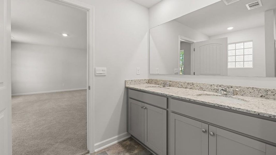 Furnished interior view inside a new home in , Cartersville (Image 9). Furnished interior view inside a new home in , Cartersville (Image 9).