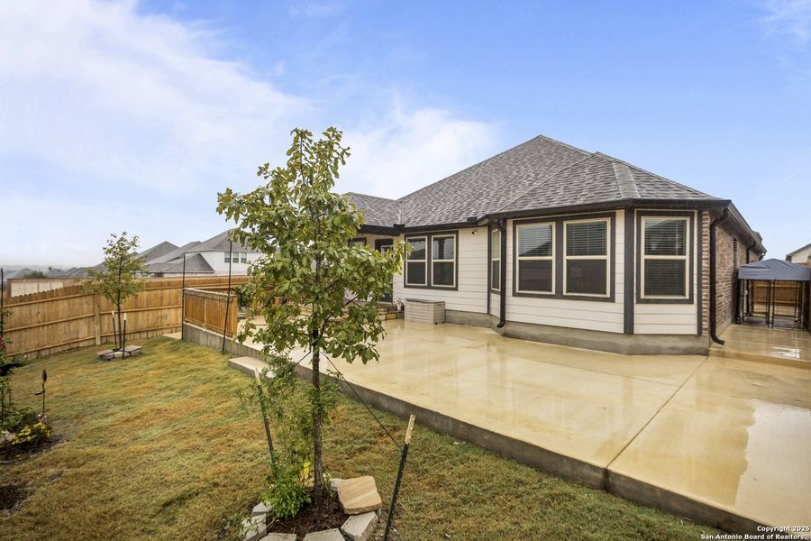 Exterior details and patio area of a home in , San Antonio (Image 3). Exterior details and patio area of a home in , San Antonio (Image 3).