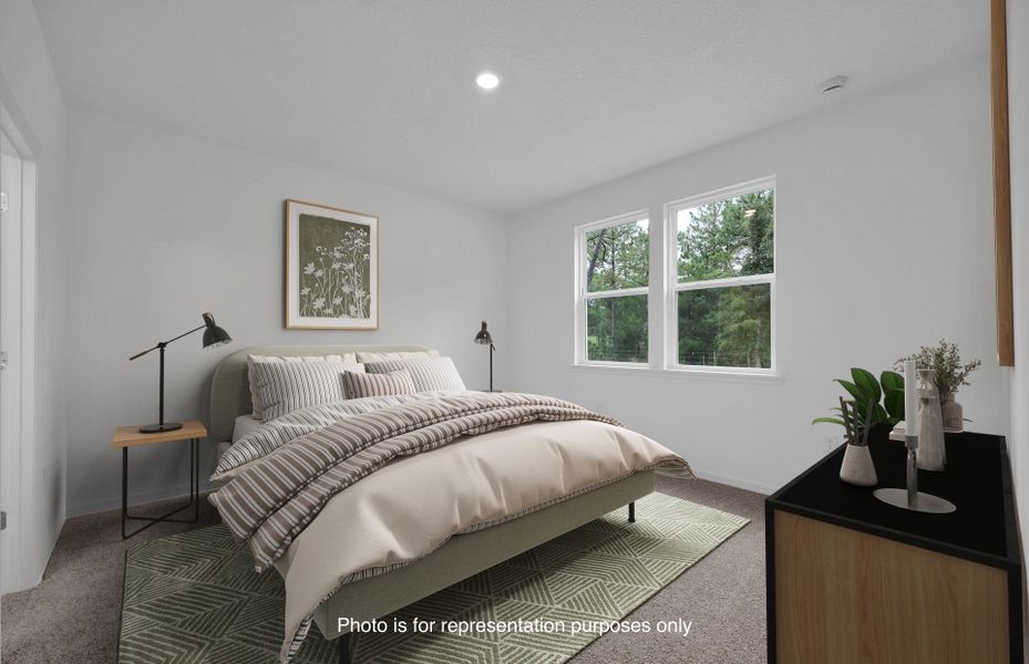 Furnished interior view inside a new home in Hyland Trail, Green Cove Springs (Image 7).