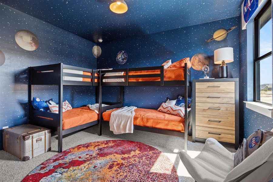 Furnished interior view inside a new home in Sweetwater, Austin (Image 9).