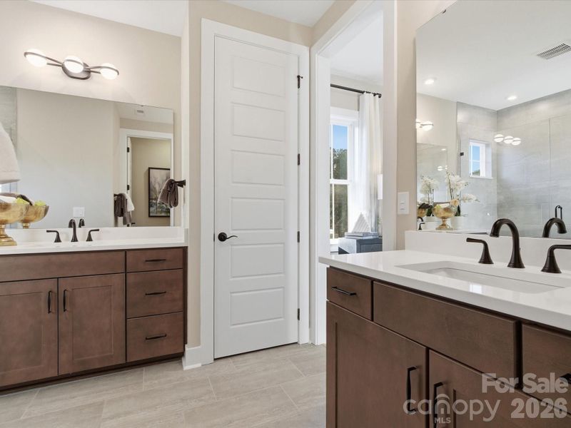 Furnished interior view inside a new home in Ascend, Charlotte (Image 15).