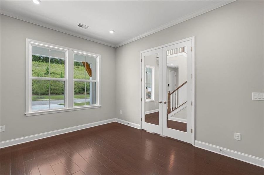 Spacious, unfurnished interior of a new home in Twin Lakes, Hoschton (Image 38). Spacious, unfurnished interior of a new home in Twin Lakes, Hoschton (Image 38).