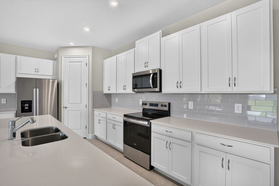 Furnished interior view inside a new home in Windwater, Parrish (Image 3).