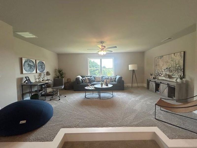 Furnished interior view inside a new home in , Cumming (Image 26).