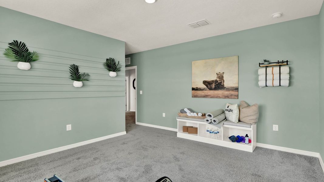 Furnished interior view inside a new home in Crossroads at Kelly Park, Apopka (Image 23).