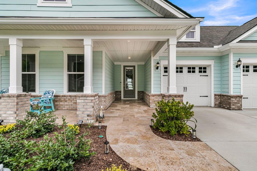 Exterior details and patio area of a home in , Summerville (Image 34).