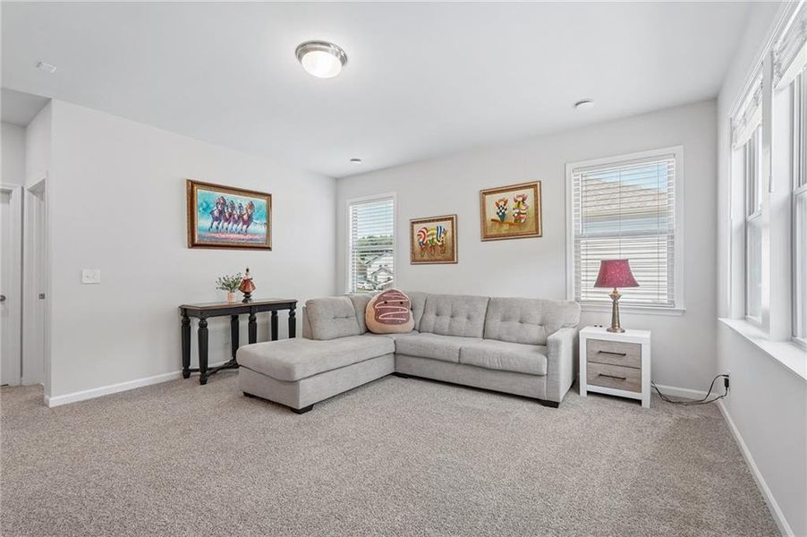Furnished interior view inside a new home in Haley Station, Canton (Image 27).