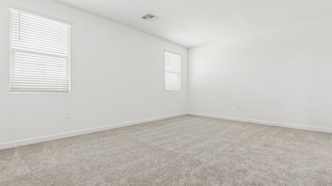 Representative unfurnished interior of a home built from the Phoenician by D.R. Horton in The Ridge at Stone Butte, Phoenix (Image 30). Representative unfurnished interior of a home built from the Phoenician by D.R. Horton in The Ridge at Stone Butte, Phoenix (Image 30).