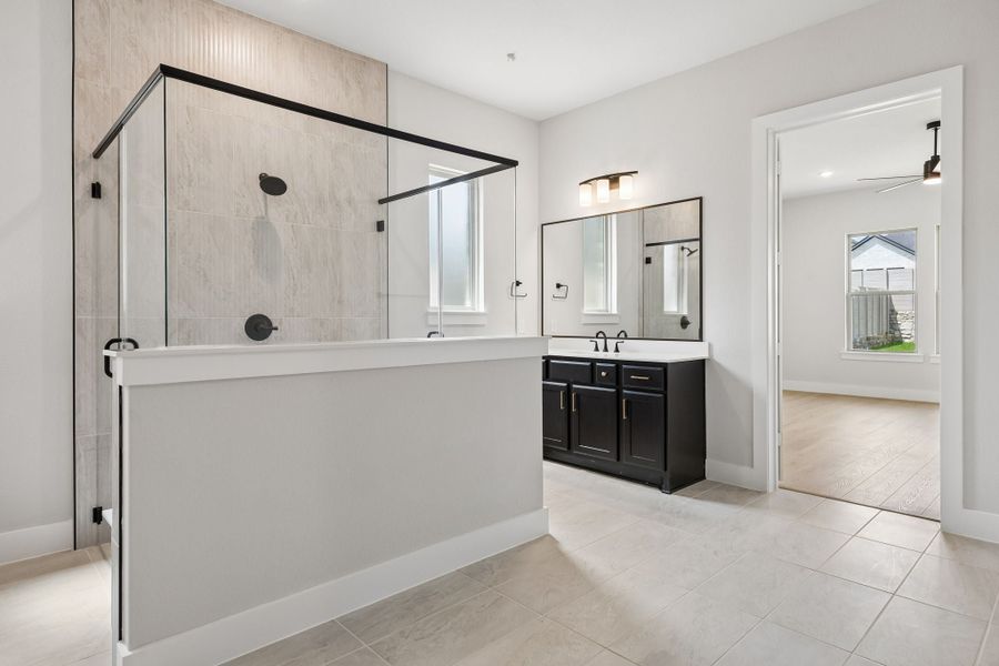 Furnished interior view inside a new home in Painted Tree Lakeside, McKinney (Image 8).