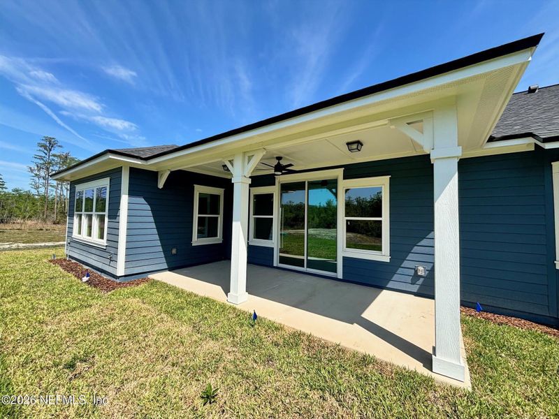 Exterior details and patio area of a home in , Melrose (Image 16).