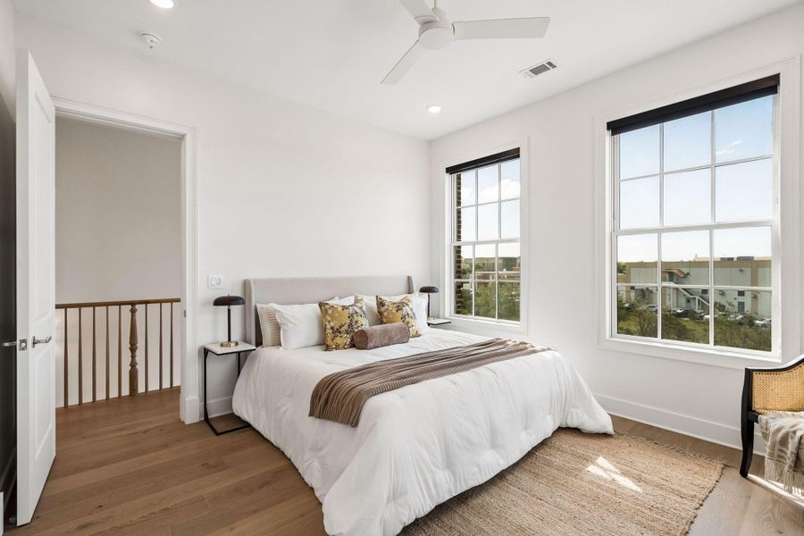 Furnished interior view inside a new home in , Charleston (Image 7).