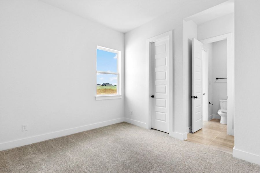 Spacious, unfurnished interior of a new home in Leander Estates, Leander (Image 29). Spacious, unfurnished interior of a new home in Leander Estates, Leander (Image 29).